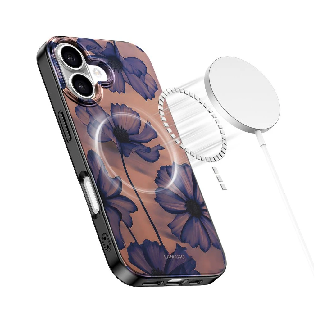 TECH-PROTECT LAMANO MAGSAFE iPhone 17 készülékhez tok Velvet fekete