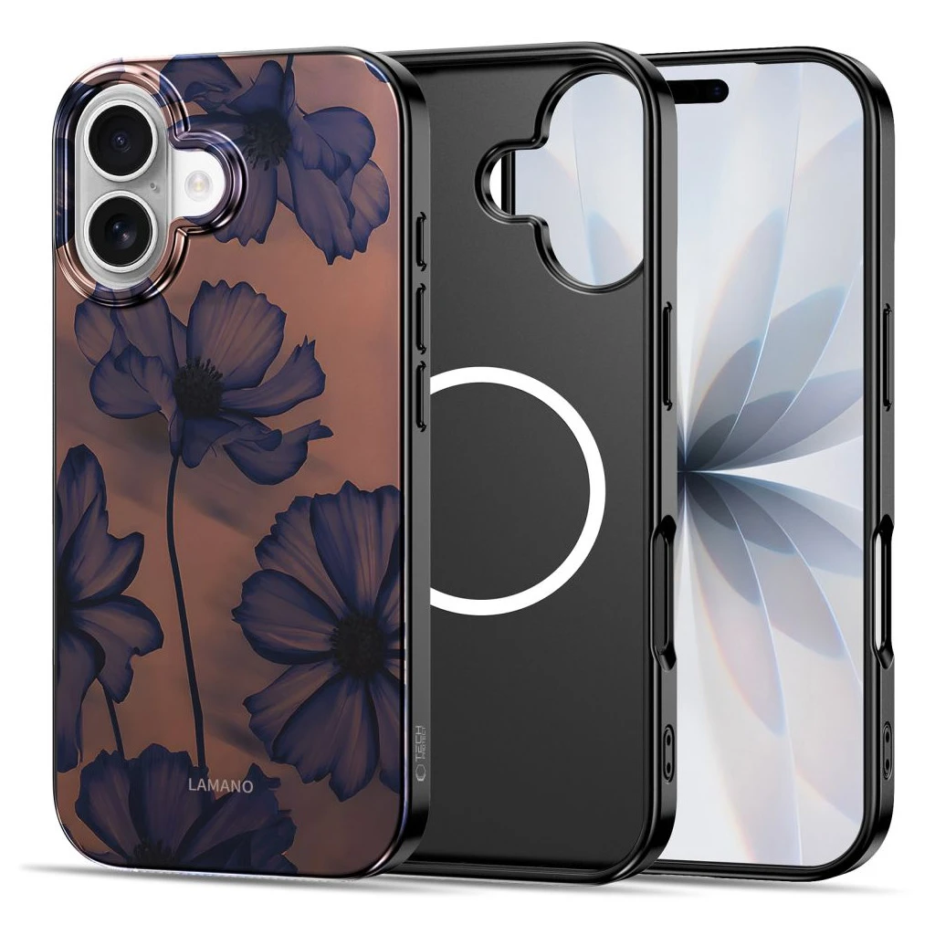 TECH-PROTECT LAMANO MAGSAFE iPhone 17 készülékhez tok Velvet fekete