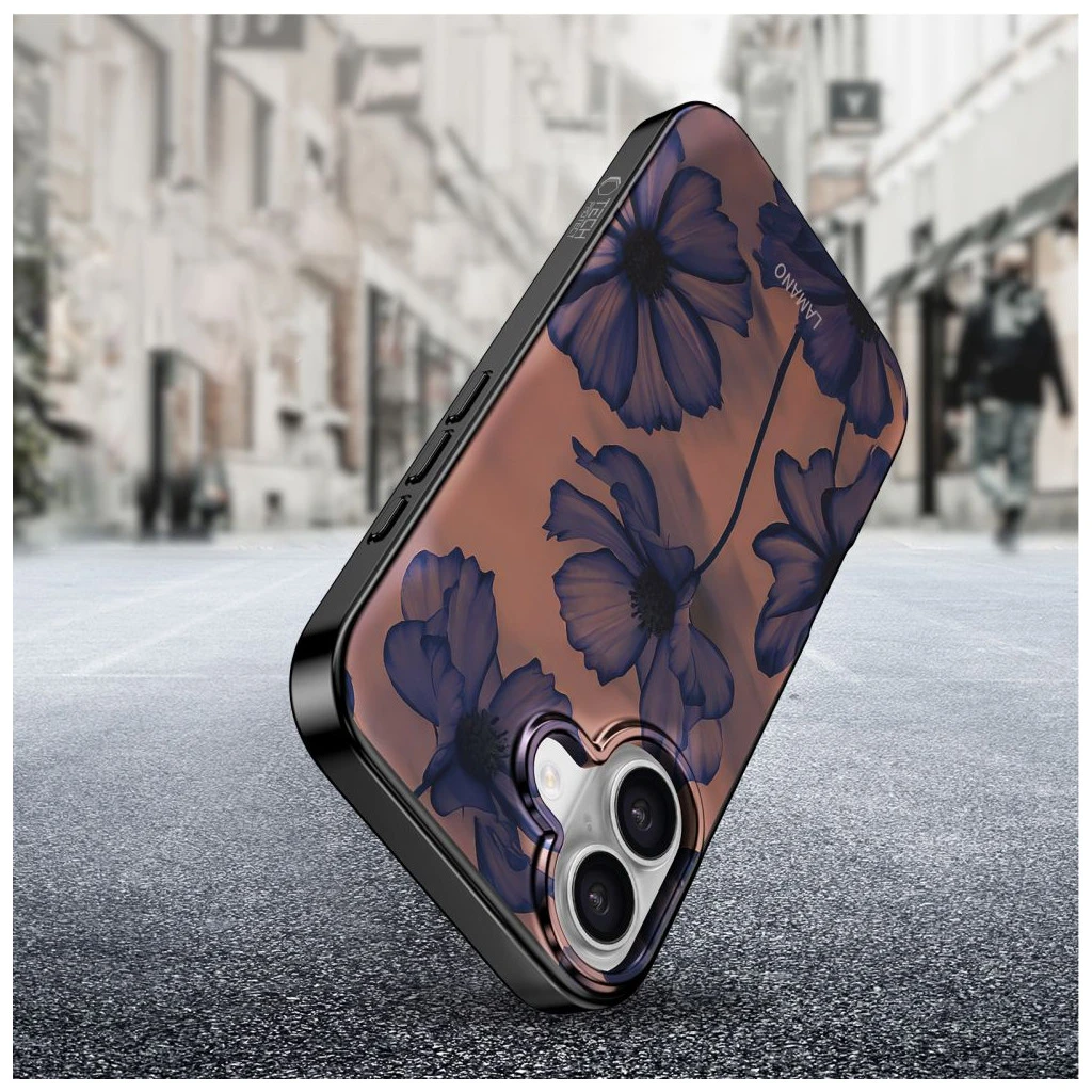 TECH-PROTECT LAMANO MAGSAFE iPhone 17 készülékhez tok Velvet fekete