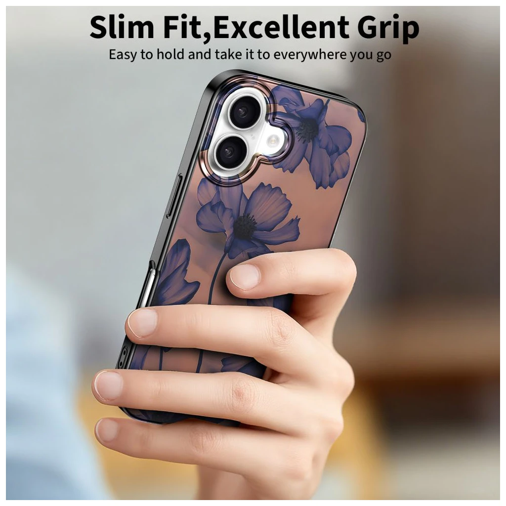 TECH-PROTECT LAMANO MAGSAFE iPhone 17 készülékhez tok Velvet fekete