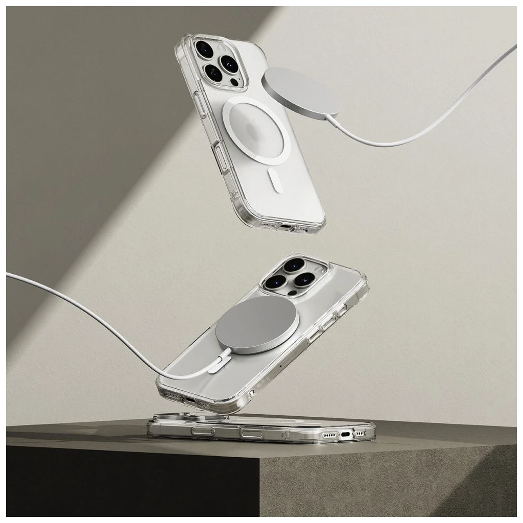 RINGKE FUSION MAGNETIC MAGSAFE iPhone 16 Pro Max készülékhez tok átlátszó