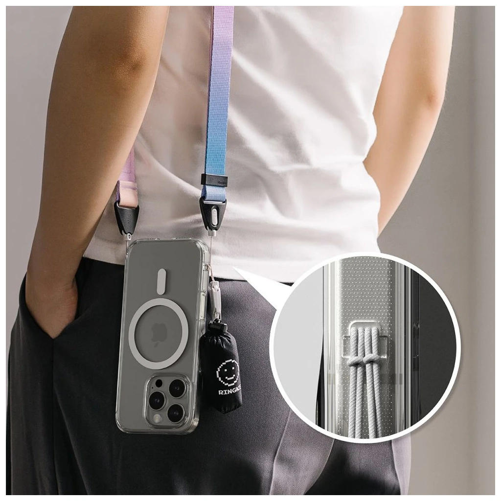 RINGKE FUSION MAGNETIC MAGSAFE iPhone 16 Pro Max készülékhez tok átlátszó