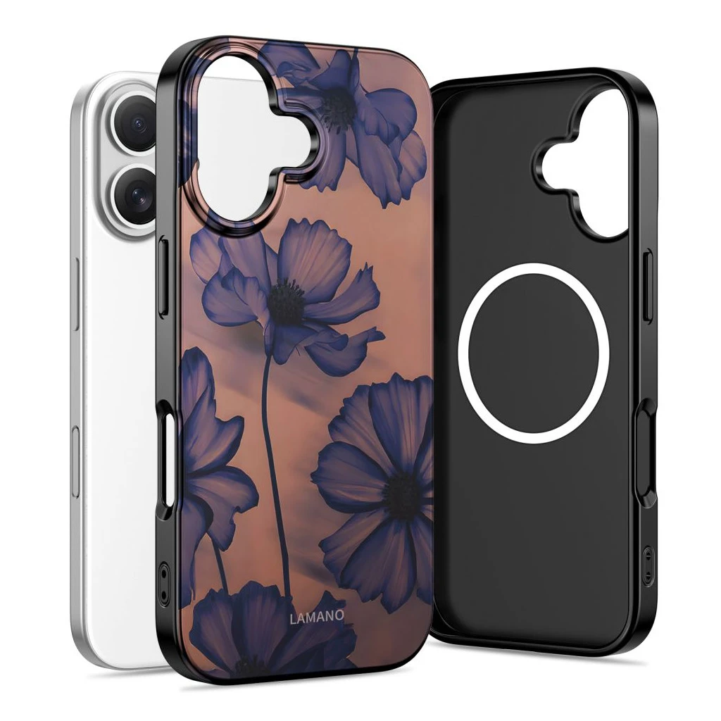 TECH-PROTECT LAMANO MAGSAFE iPhone 16 készülékhez tok Velvet Night