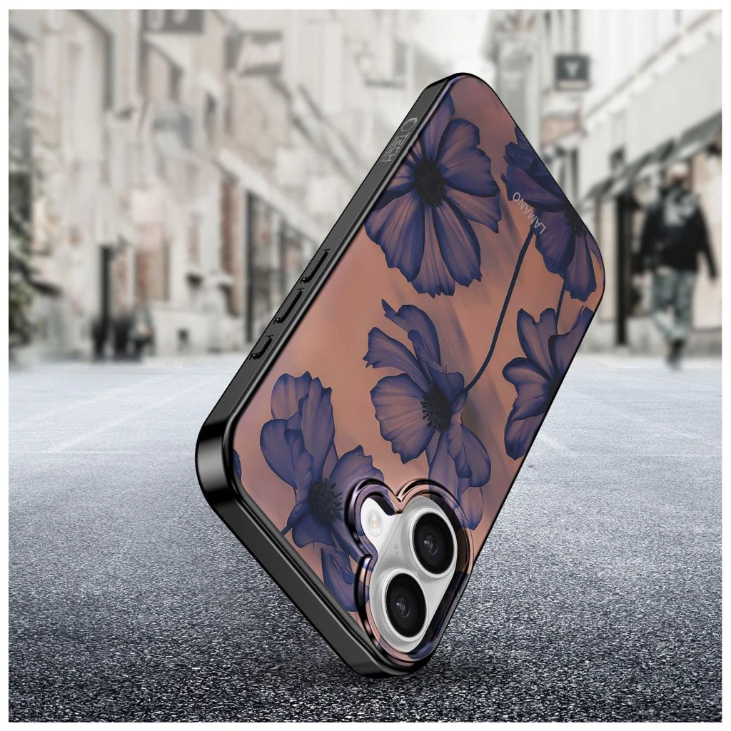 TECH-PROTECT LAMANO MAGSAFE iPhone 16 készülékhez tok Velvet Night