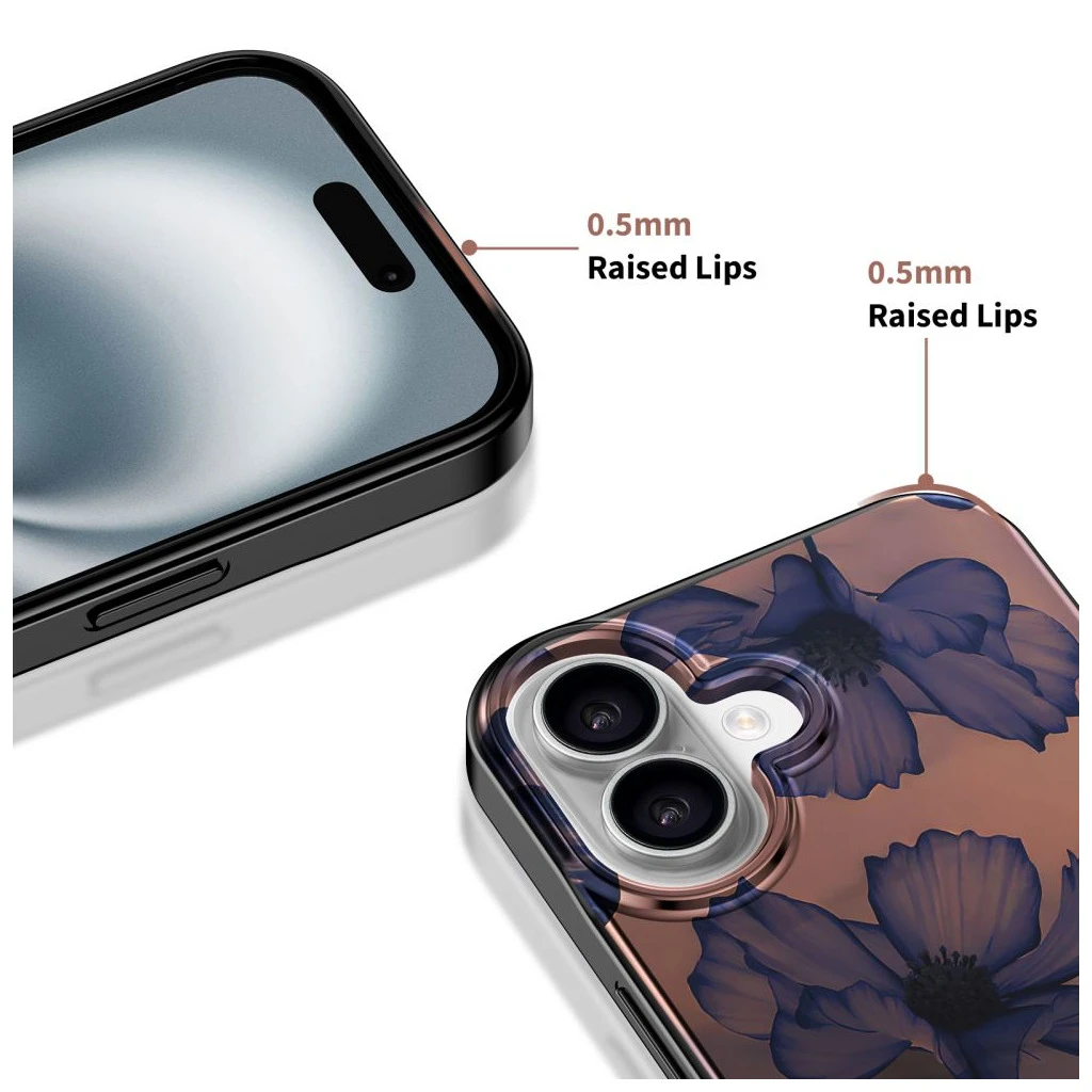 TECH-PROTECT LAMANO MAGSAFE iPhone 16 készülékhez tok Velvet Night