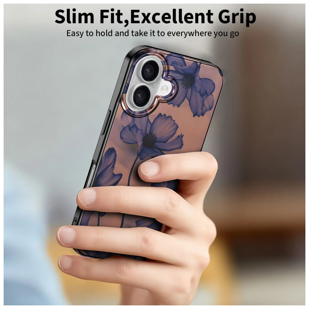 TECH-PROTECT LAMANO MAGSAFE iPhone 16 készülékhez tok Velvet Night