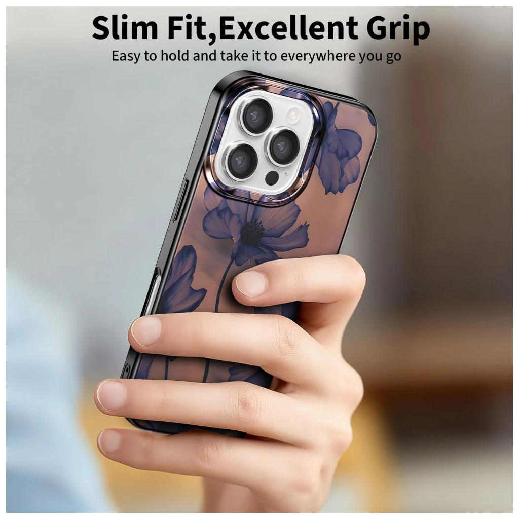 TECH-PROTECT LAMANO tok MAGSAFE iPhone 16 Pro Max készülékhez Velvet Night