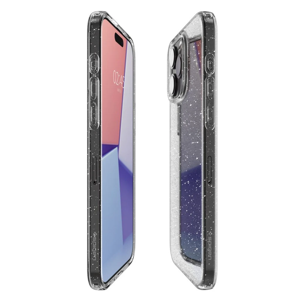 SPIGEN Liquid Crystal iPhone 15 Pro Max készülékhez tok Glitter Crystal