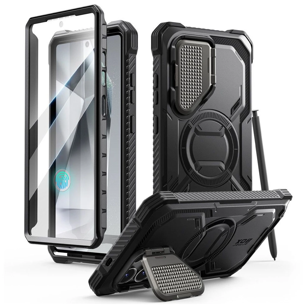 SUPCASE IBLSN ARMORBOX MAG MAGSAFE – Samsung Galaxy S25 Ultra készülékhez tok fekete