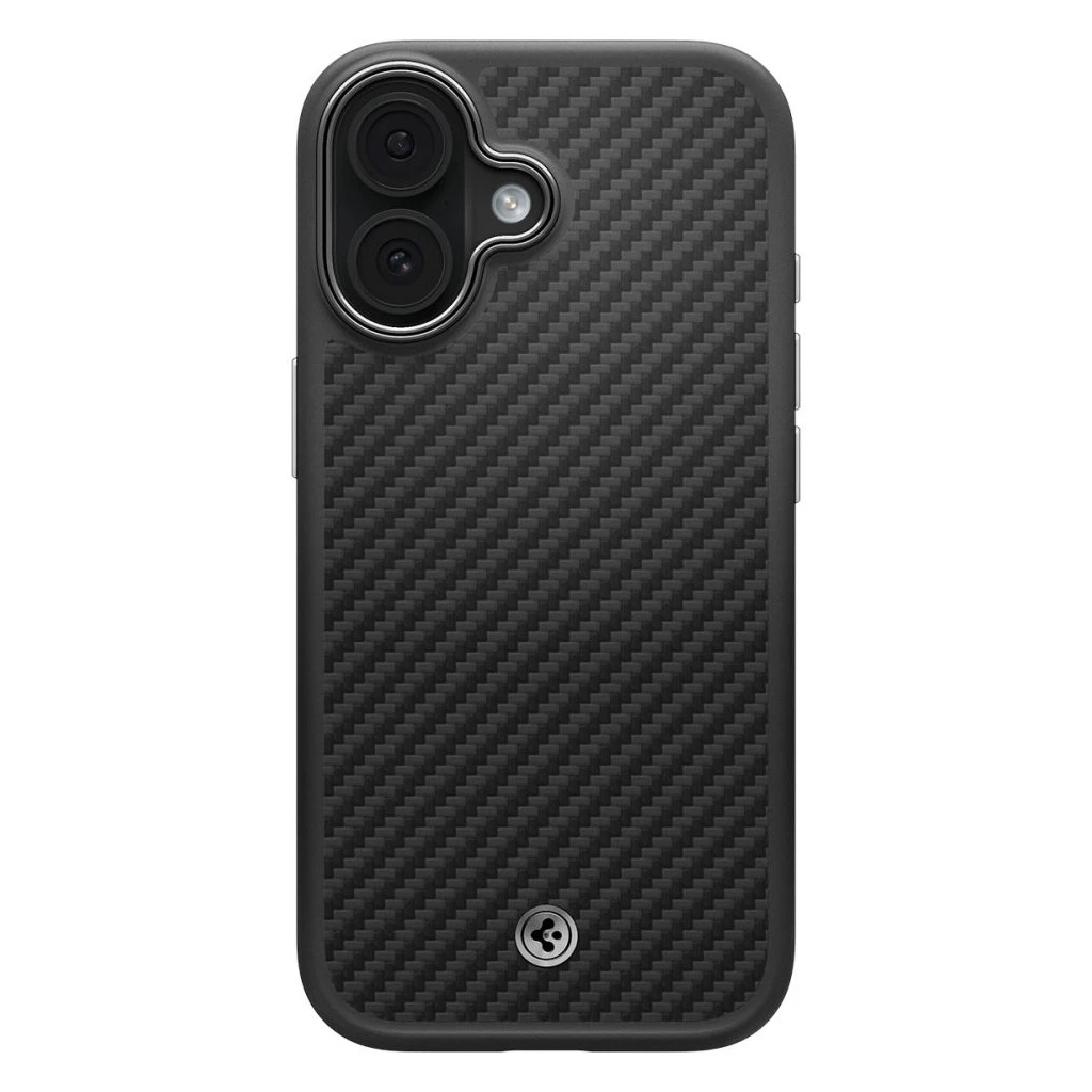 SPIGEN ENZO ARAMID „T” MAG MAGSAFE iPhone 17 készülékhez tok fekete/ezüst