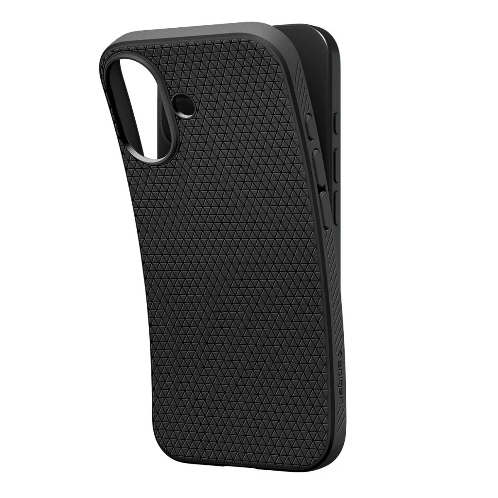 SPIGEN Liquid Air iPhone 17 tok készülékhez matt fekete