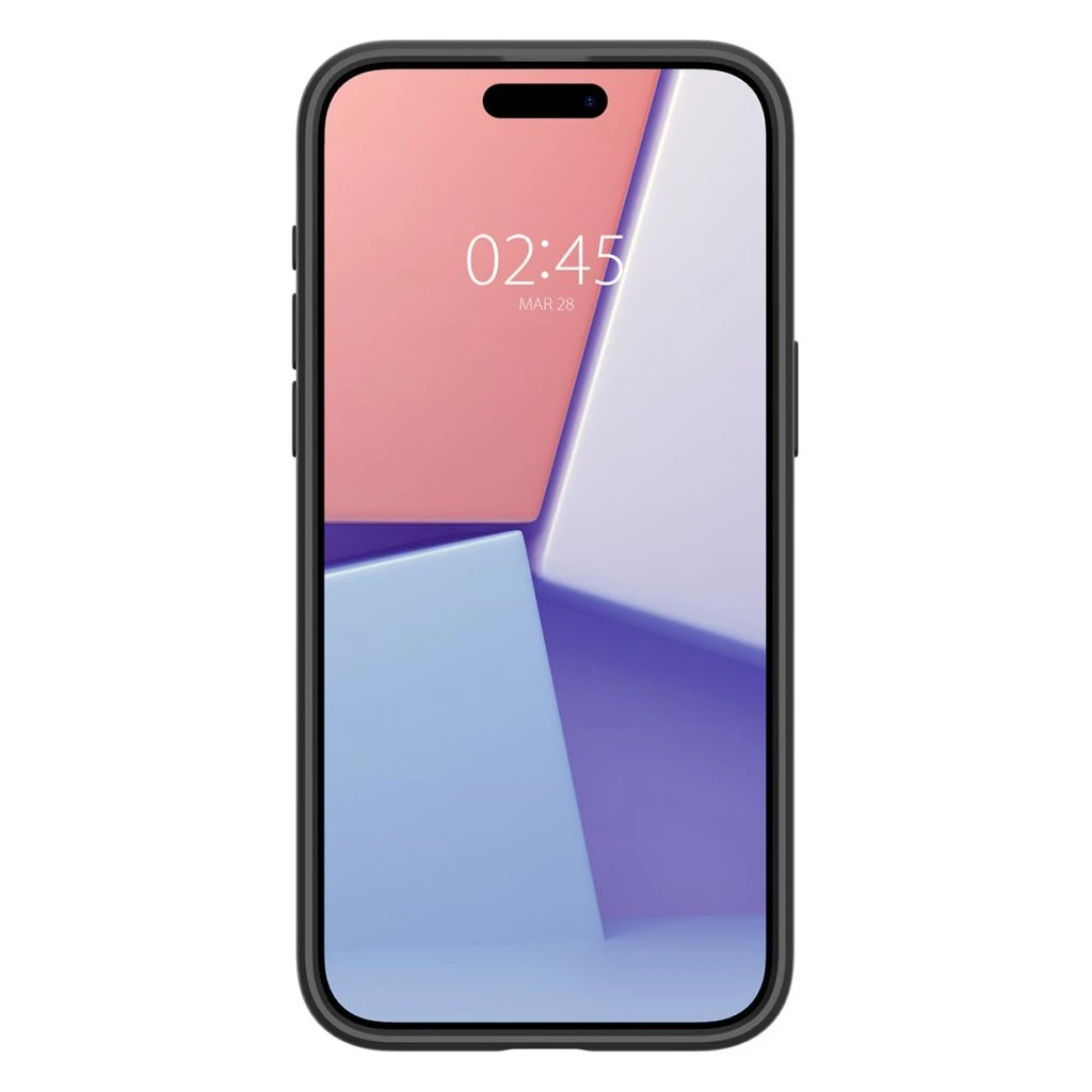 SPIGEN ULTRA HYBRID iPhone 15 Pro tok készülékhez matt fekete