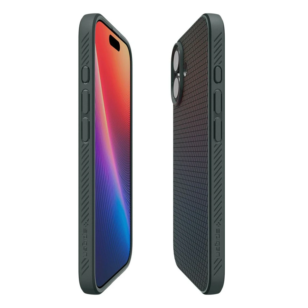 SPIGEN LIQUID AIR iPhone 17 készülékhez tok Abyss zöld