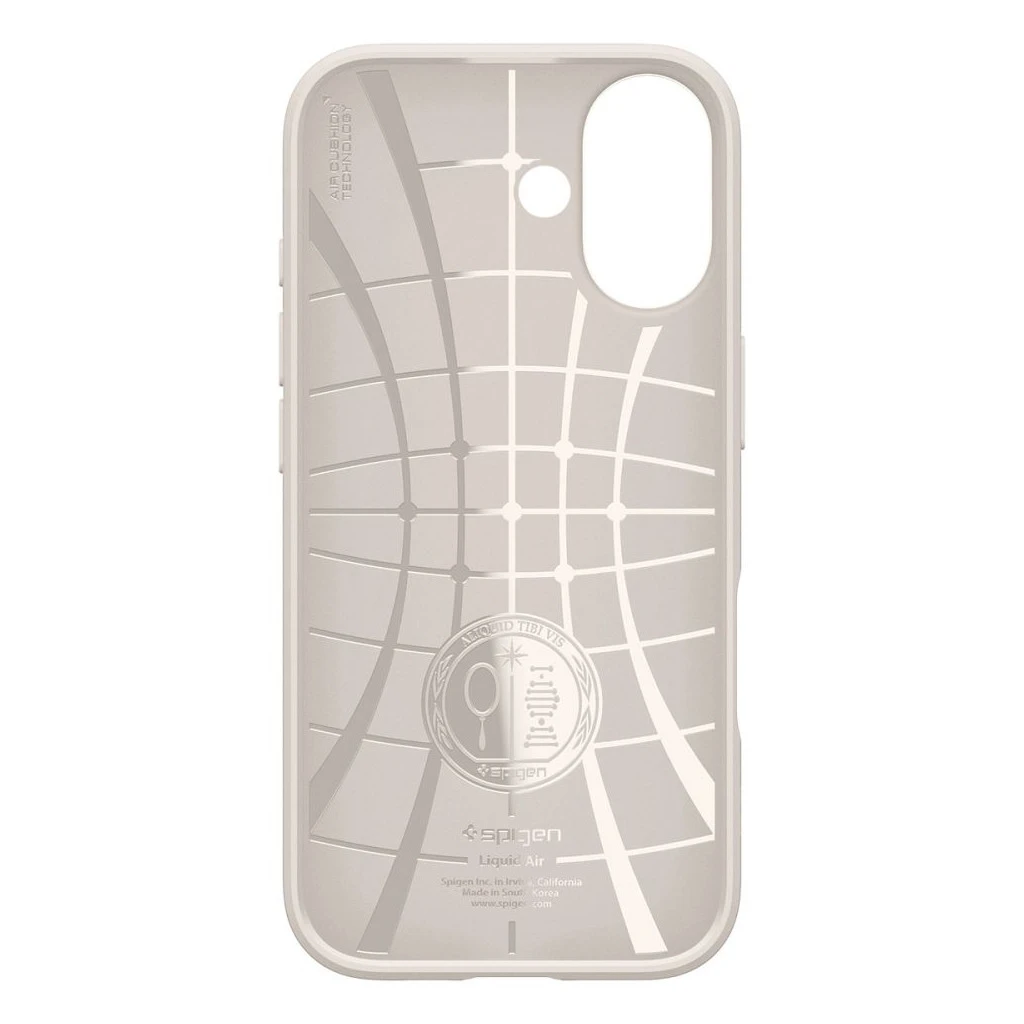 SPIGEN LIQUID AIR iPhone 17 készülékhez tok természetes Titanium