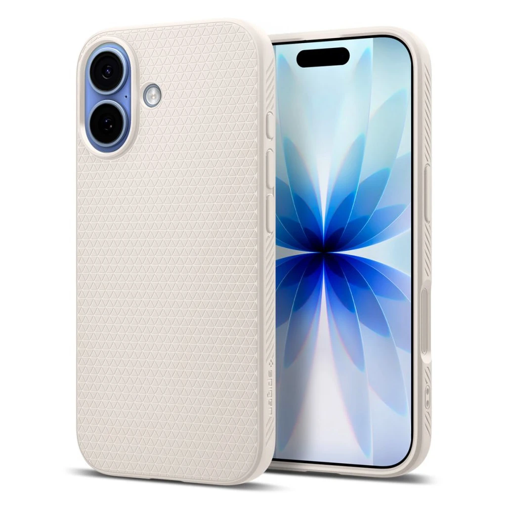 SPIGEN LIQUID AIR iPhone 17 készülékhez tok természetes Titanium