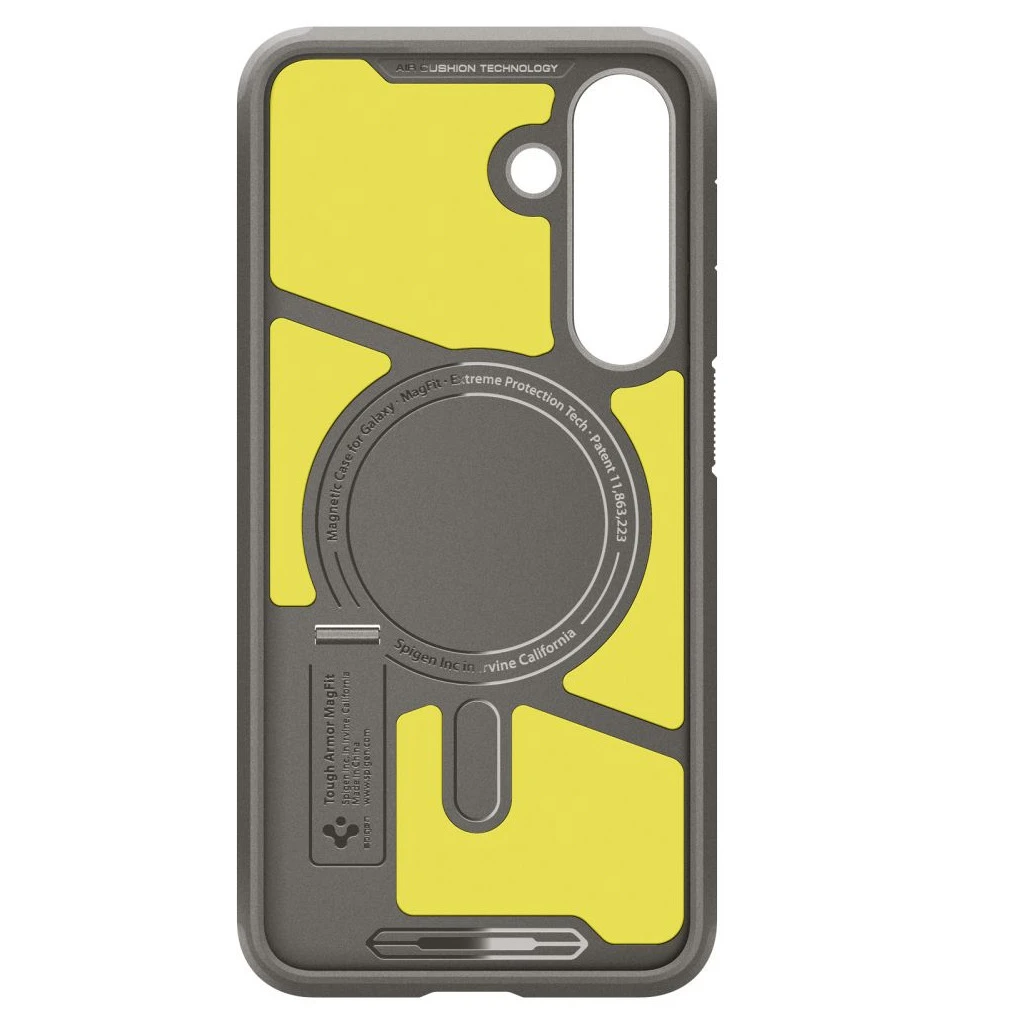 SPIGEN TOUGH ARMOR MAG MAGSAFE tok Samsung Galaxy S25 FE készülékhez lövegfém