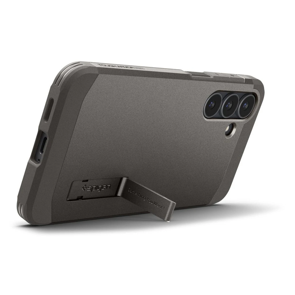 SPIGEN TOUGH ARMOR MAG MAGSAFE tok Samsung Galaxy S25 FE készülékhez lövegfém