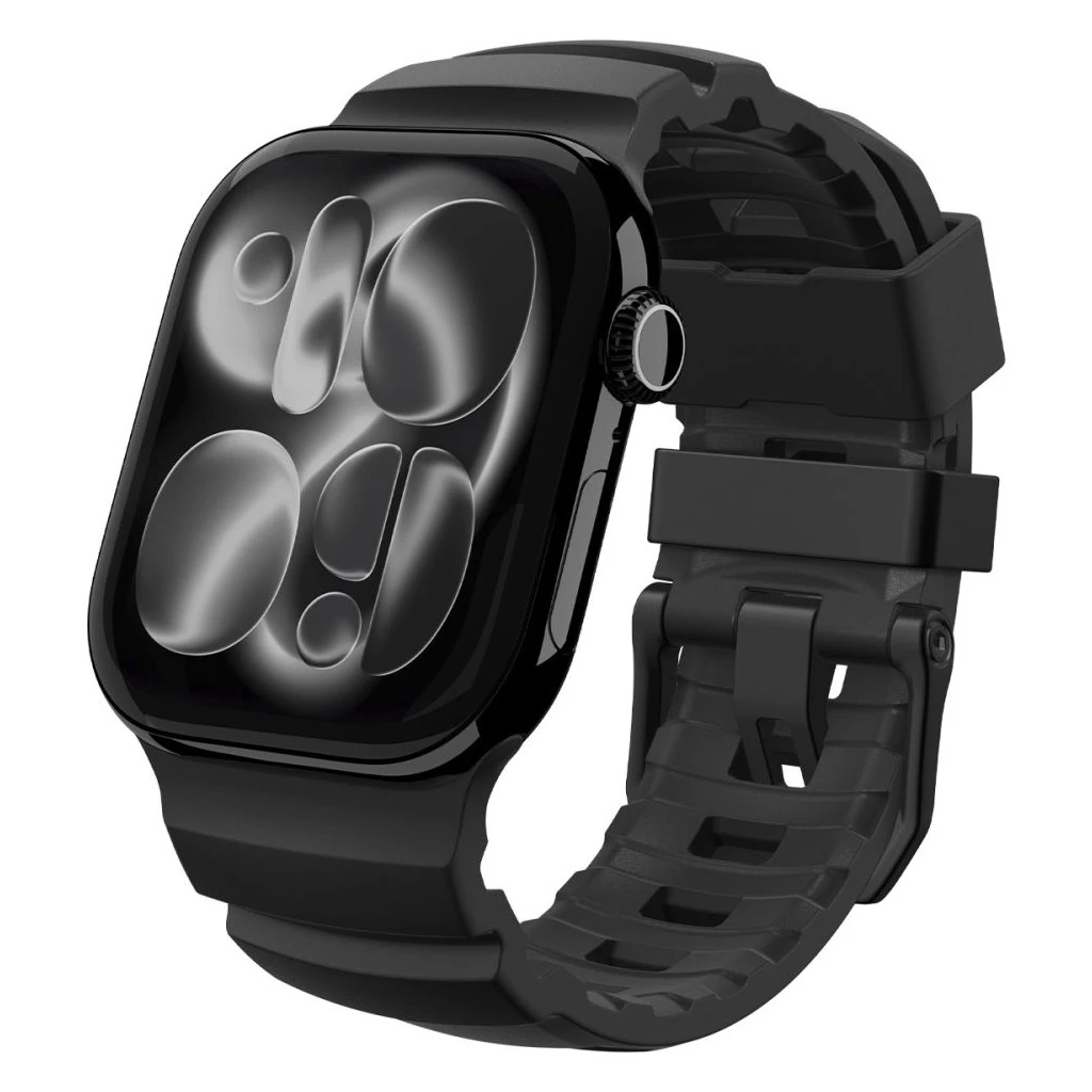 SPIGEN WBS2 szíj Apple Watch 8/9/10/11/SE/ULTRA készülékhez (44/45/46/49 MM) fekete