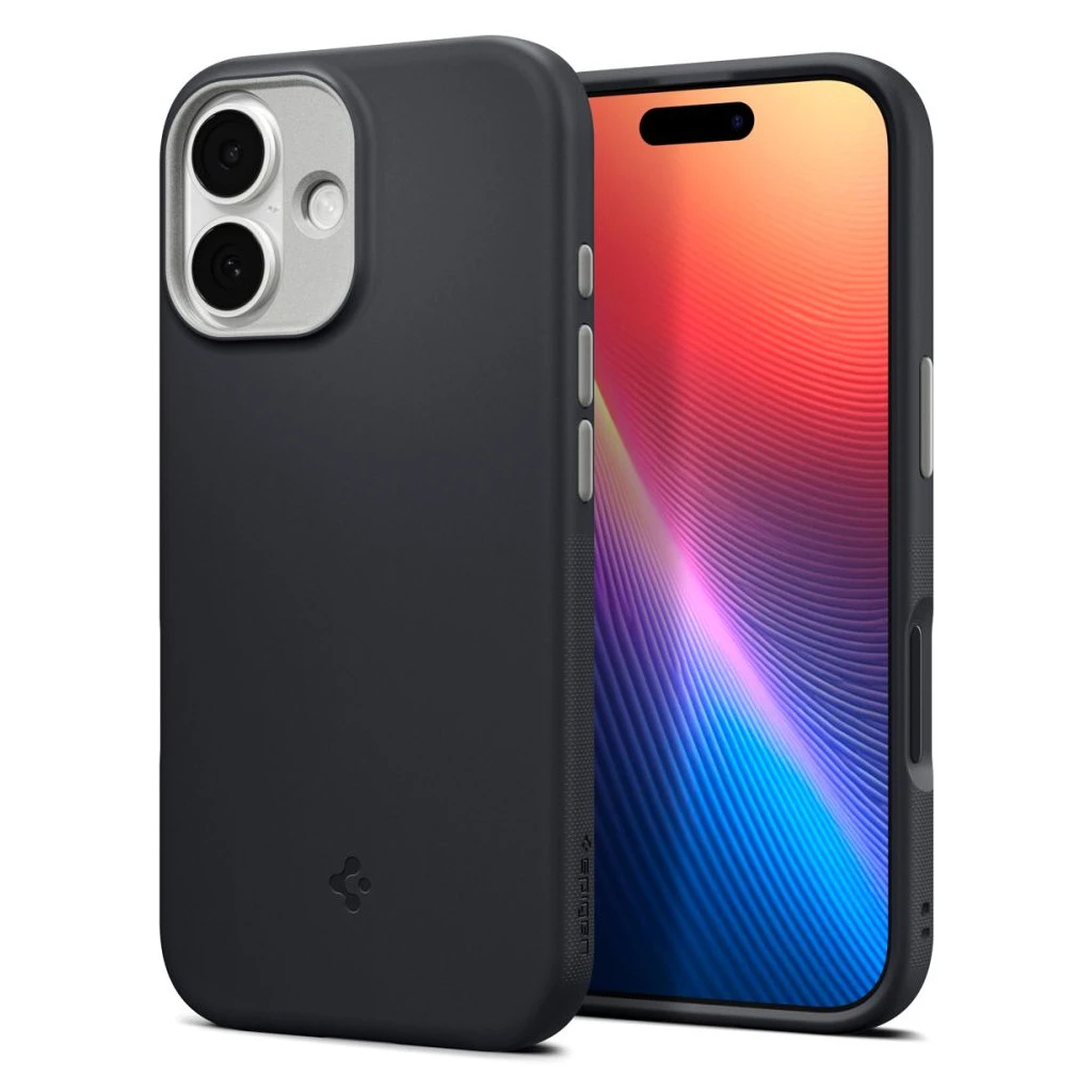 SPIGEN NANO POP MAG MAGSAFE iPhone 17 készülékhez tok fekete Sesame