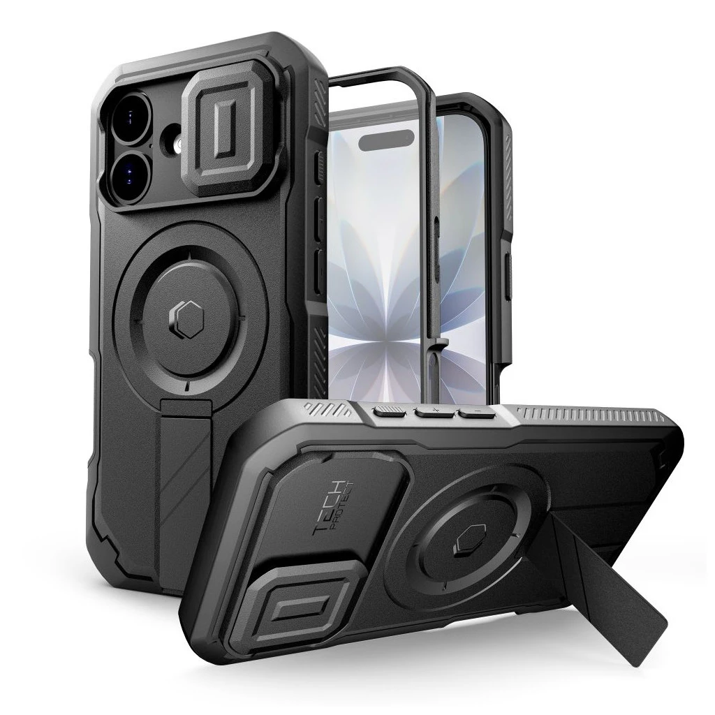 TECH-PROTECT KEVLAR MAGSAFE iPhone 17 készülékhez tok fekete