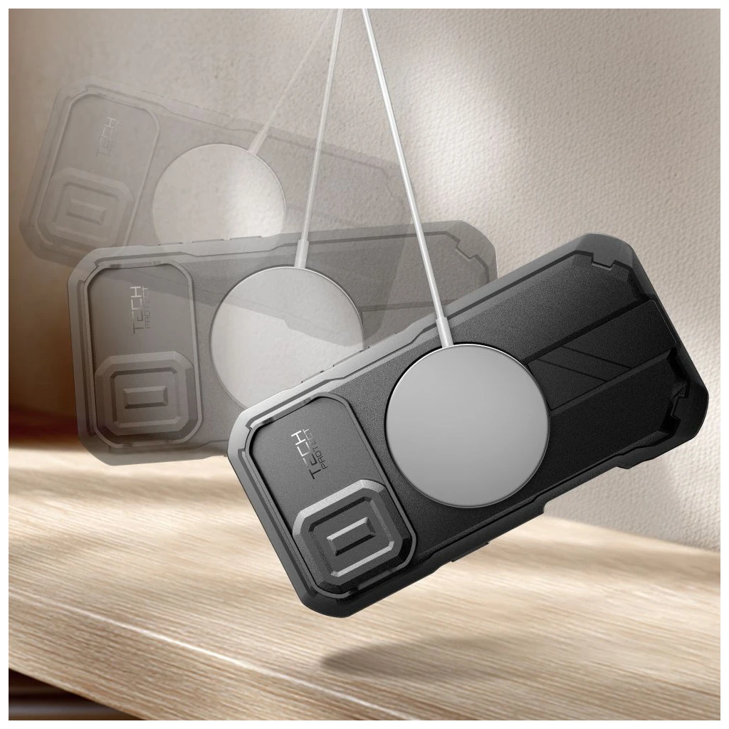 TECH-PROTECT KEVLAR MAGSAFE iPhone 17 készülékhez tok fekete