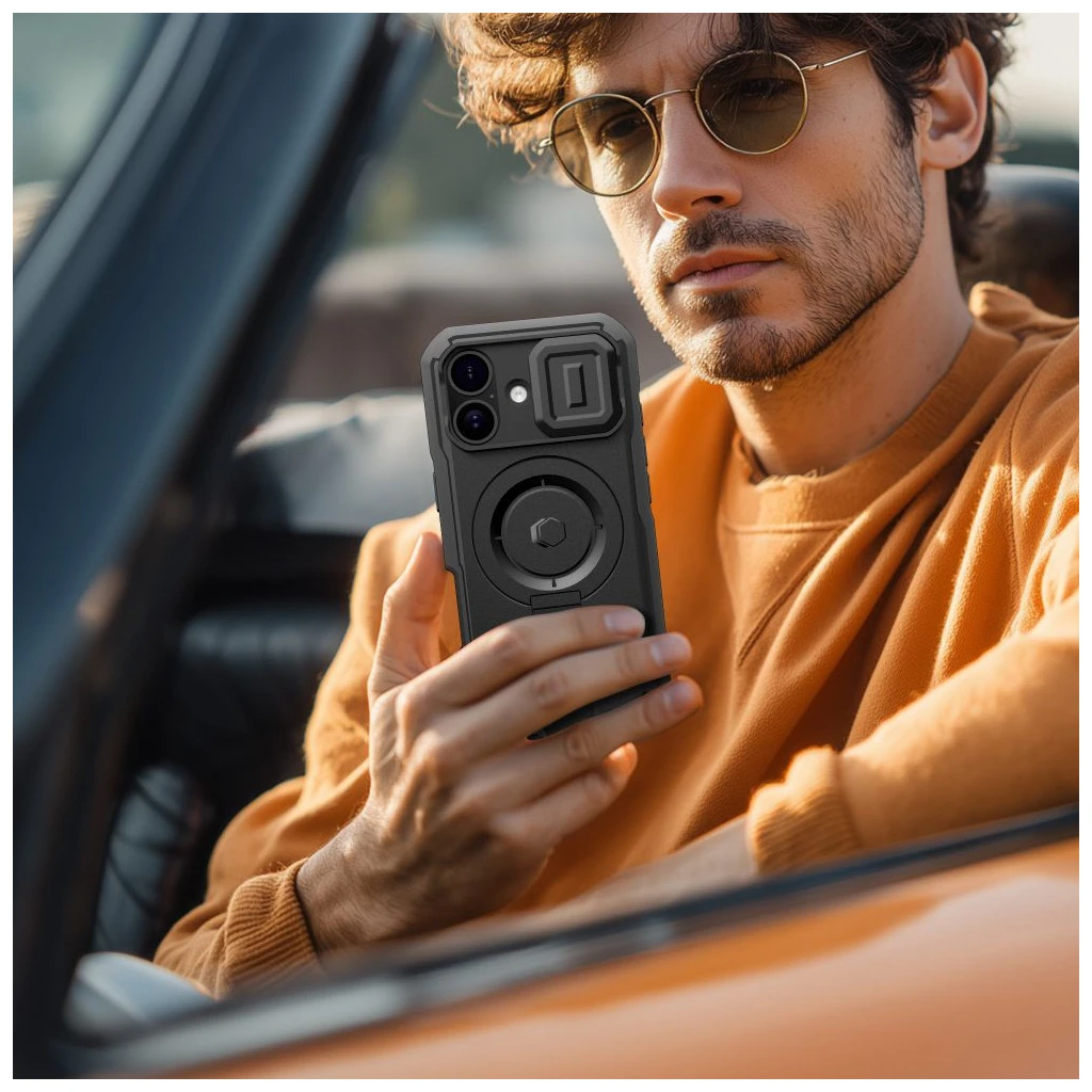 TECH-PROTECT KEVLAR MAGSAFE iPhone 17 készülékhez tok fekete