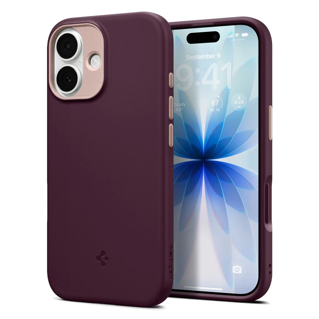 SPIGEN NANO POP MAG MAGSAFE iPhone 17 készülékhez tok, burgundi