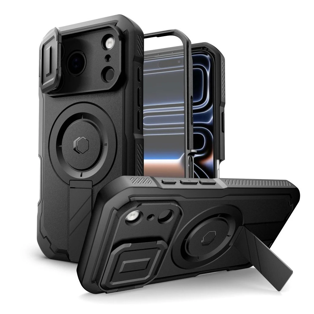 TECH-PROTECT KEVLAR MAGSAFE iPhone 17 Pro készülékhez tok fekete