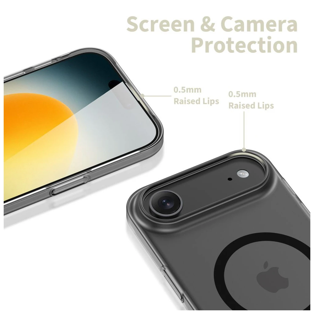 TECH-PROTECT MAGSLIM MAGSAFE iPhone Air készülékhez tok matte fekete
