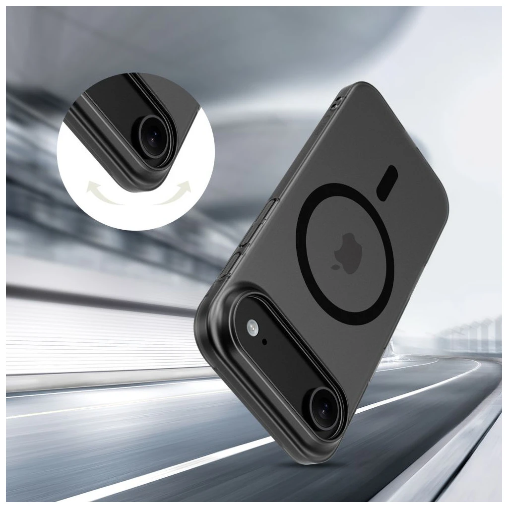 TECH-PROTECT MAGSLIM MAGSAFE iPhone Air készülékhez tok matte fekete