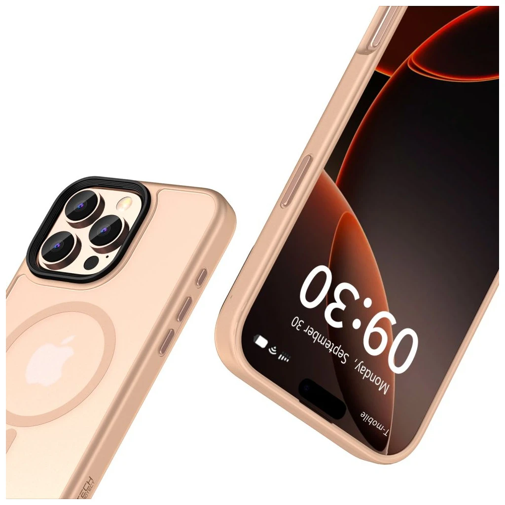 TECH-PROTECT MAGMAT MAGSAFE iPhone 16 Pro készülékhez tok matt sivatag