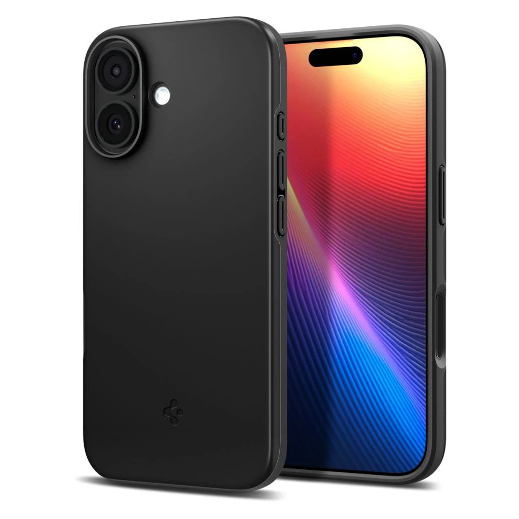 SPIGEN THIN FIT MAG MAGSAFE iPhone 17 készülékhez tok fekete