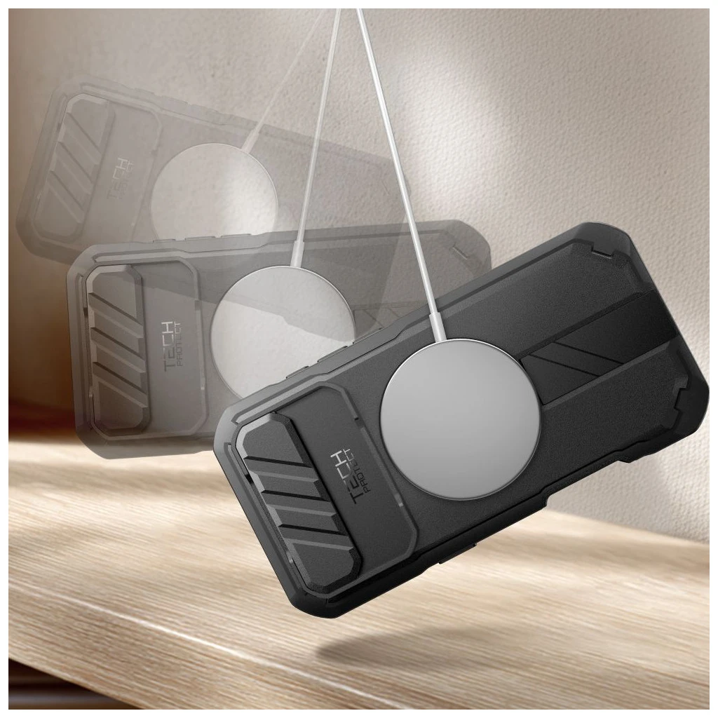 TECH-PROTECT KEVLAR MAGSAFE iPhone Air készülékhez tok fekete