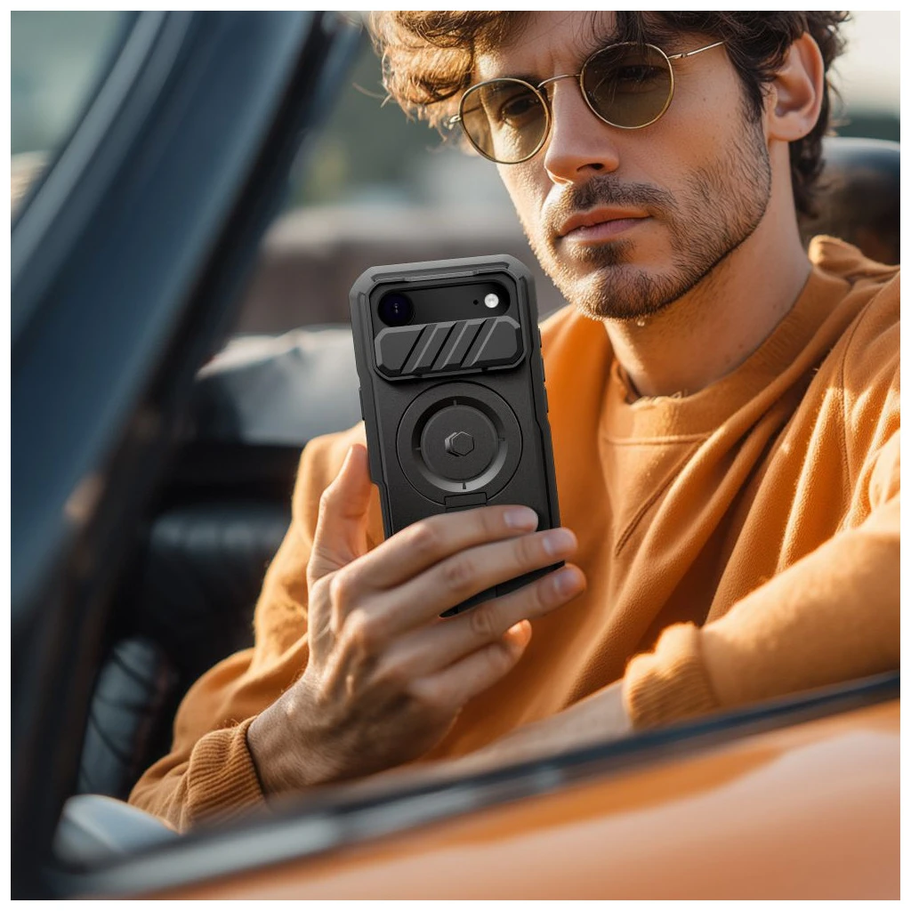 TECH-PROTECT KEVLAR MAGSAFE iPhone Air készülékhez tok fekete