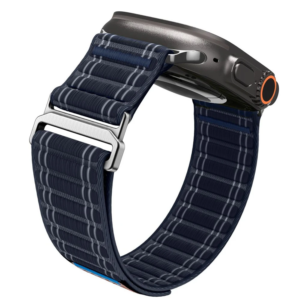 SPIGEN WBF0 óraszíj Apple Watch 8/9/10/11/SE/ULTRA készülékhez (44/45/46/49 MM) tengerészkék