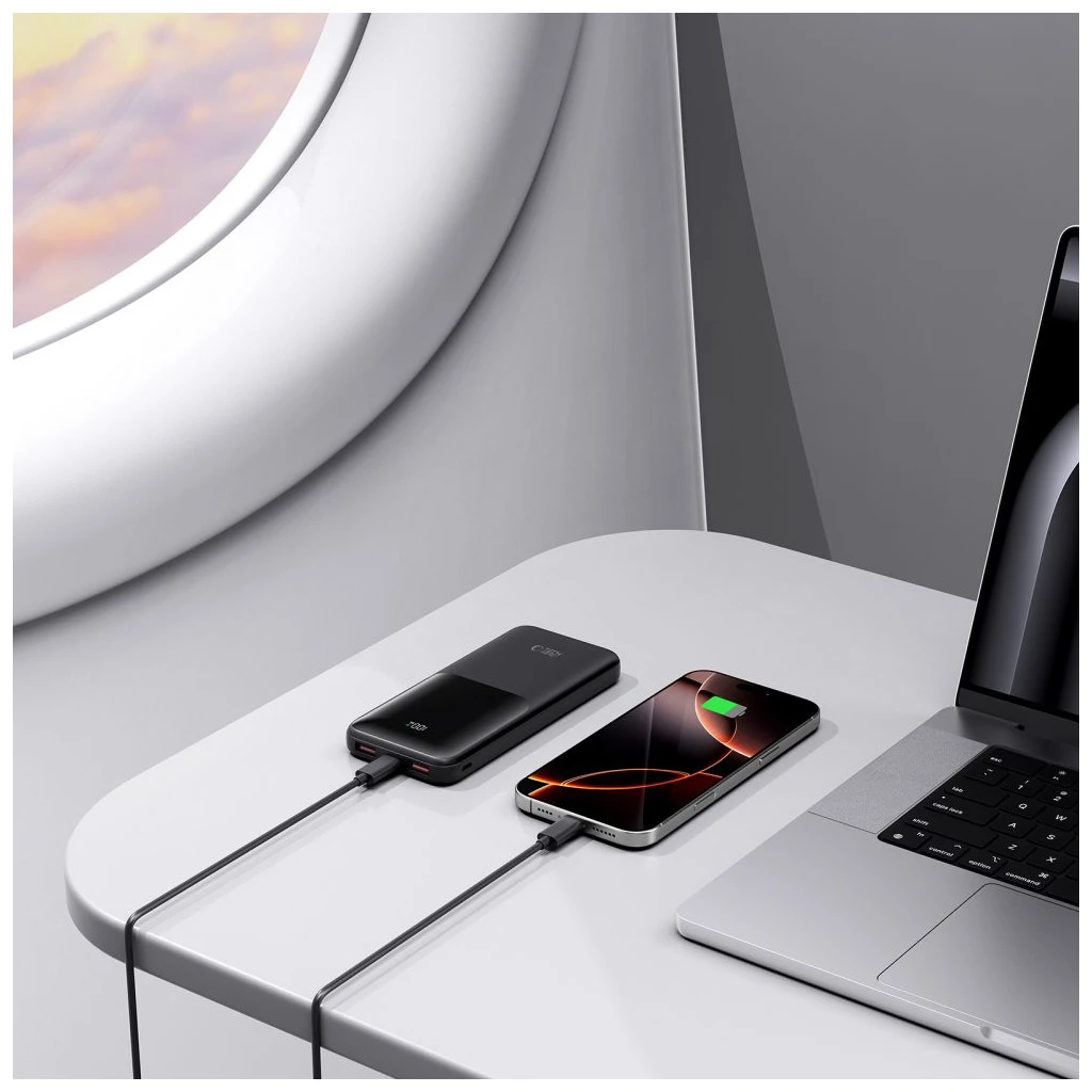 TECH-PROTECT PB01 töltőbank 10000MAH 22.5W fekete