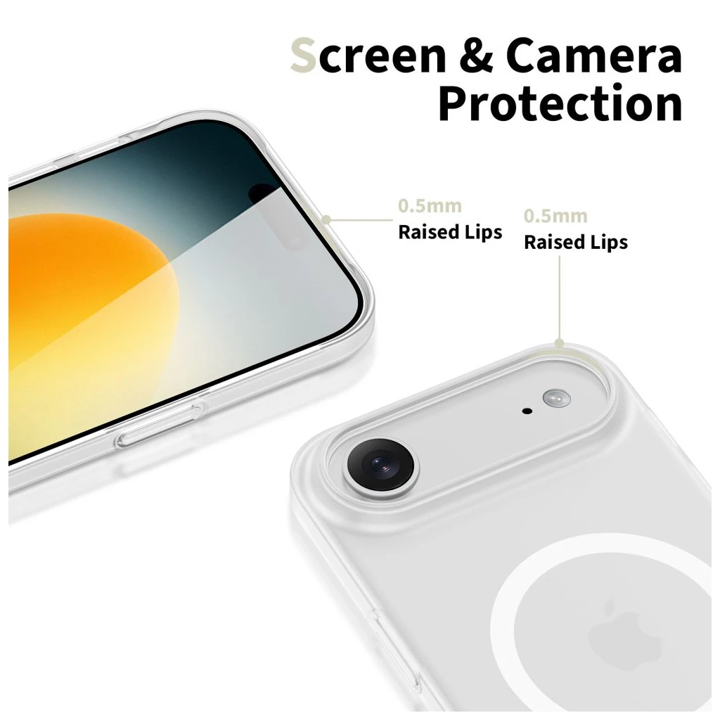 TECH-PROTECT MAGSLIM MAGSAFE iPhone Air készülékhez tok, matte fehér