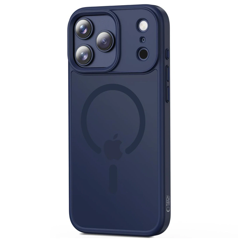 TECH-PROTECT MAGMAT MAGSAFE iPhone 17 Pro készülékhez tok – Matte, mélykék