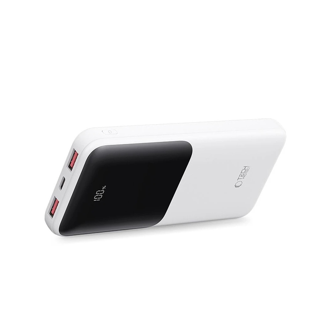 TECH-PROTECT PB01 töltőbank 10000MAH 22.5W fehér