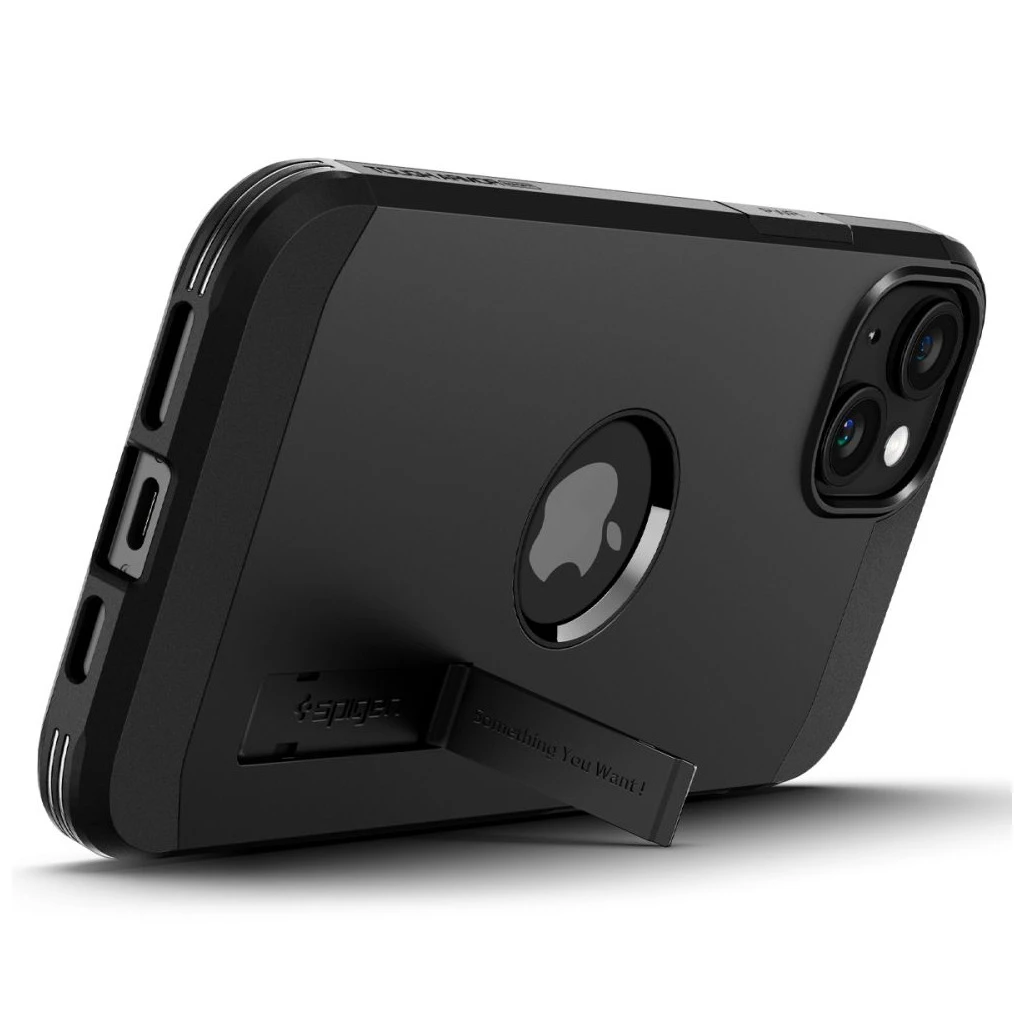 SPIGEN TOUGH ARMOR MAG MAGSAFE iPhone 15 készülékhez tok fekete