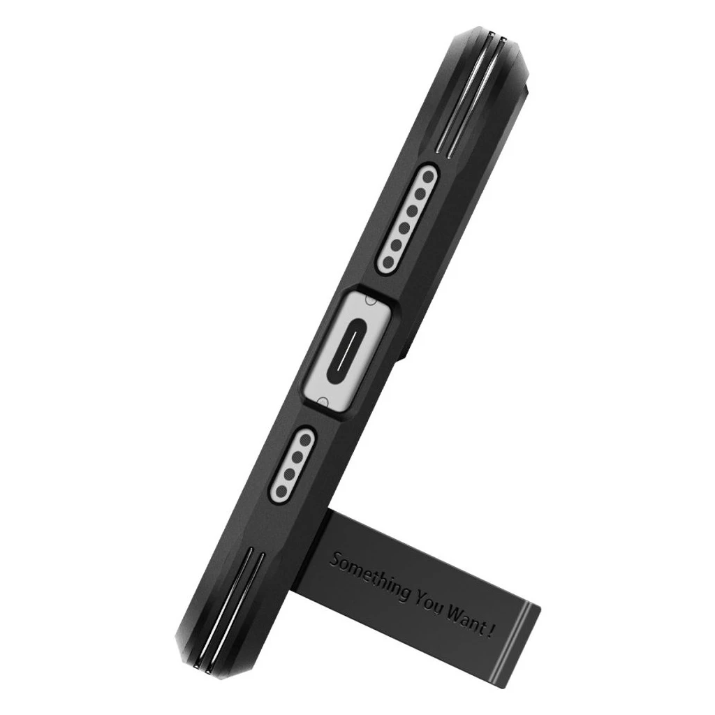 SPIGEN TOUGH ARMOR MAG MAGSAFE iPhone 15 készülékhez tok fekete