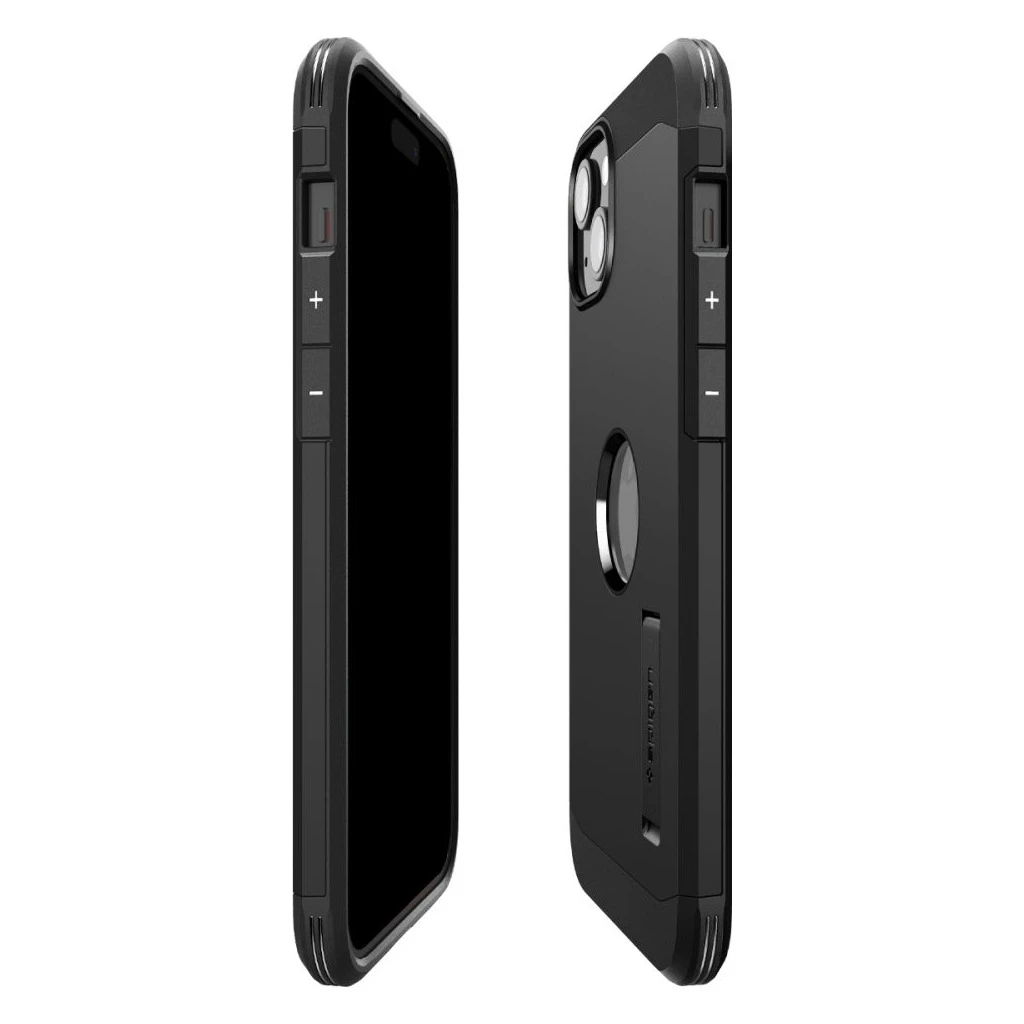 SPIGEN TOUGH ARMOR MAG MAGSAFE iPhone 15 készülékhez tok fekete