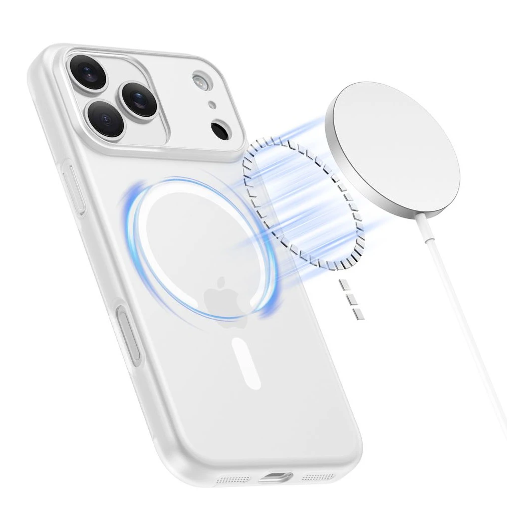 TECH-PROTECT MAGSLIM MAGSAFE iPhone 17 Pro Max készülékhez tok fehér