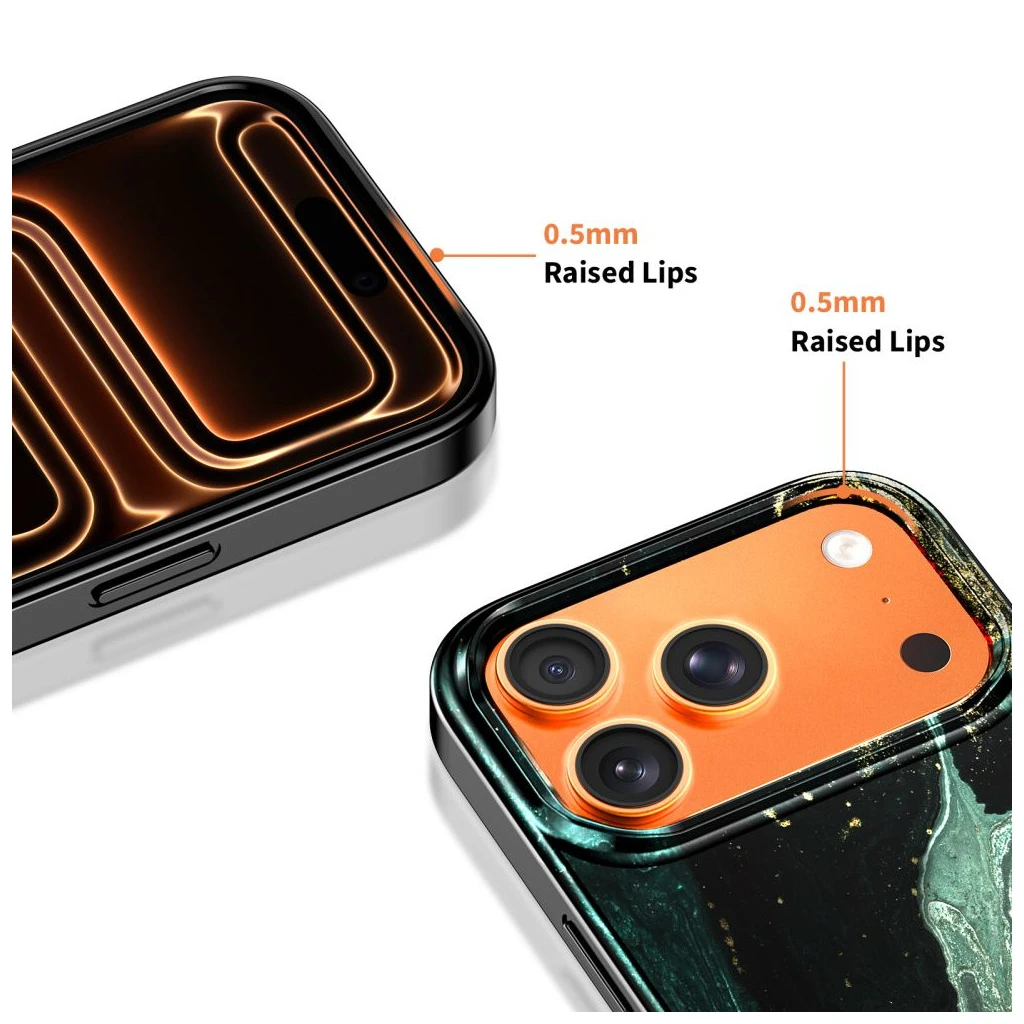 TECH-PROTECT LAMANO MAGSAFE tok iPhone 17 Pro Max készülékhez AURA zöld