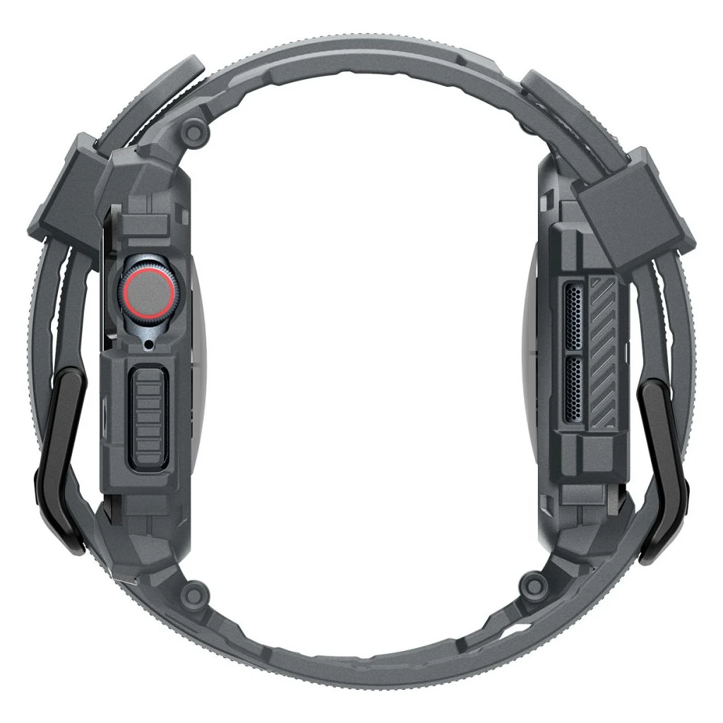 SPIGEN RUGGED ARMOR „PRO” Apple Watch 10/11 (46 MM) készülékhez tok sötétszürke
