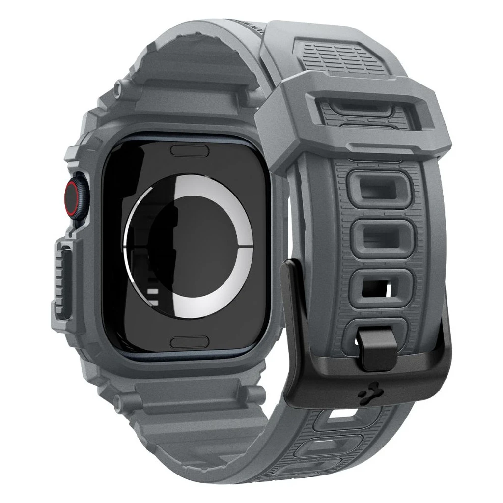 SPIGEN RUGGED ARMOR „PRO” Apple Watch 10/11 (46 MM) készülékhez tok sötétszürke