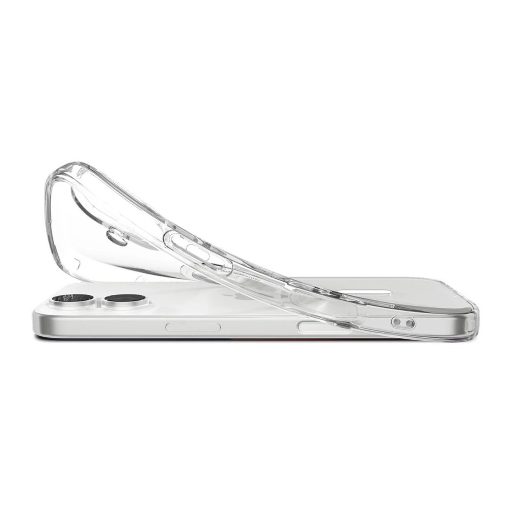 SPIGEN LIQUID CRYSTAL MAG MAGSAFE iPhone 17 készülékhez tok átlátszó/fehér