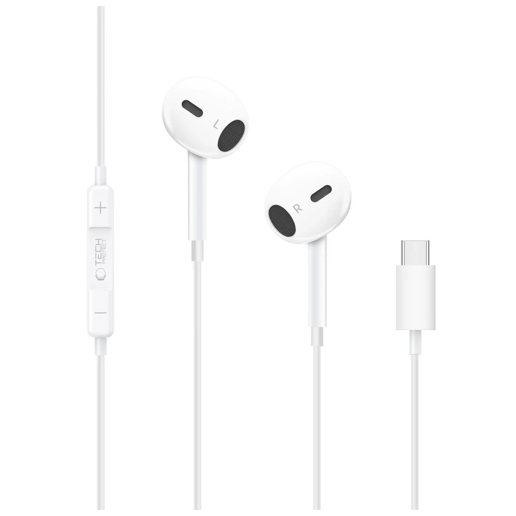 TECH-PROTECT ULTRABOOST TYPE-C fülhallgató CORE G2 fehér