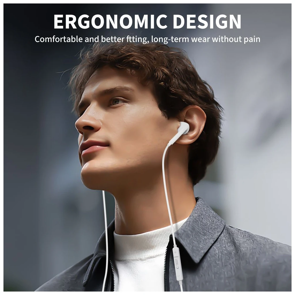 TECH-PROTECT ULTRABOOST TYPE-C fülhallgató CORE G2 fehér