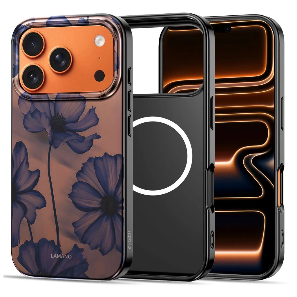 TECH-PROTECT LAMANO MAGSAFE iPhone 17 Pro Max készülékhez tok Velvet Night